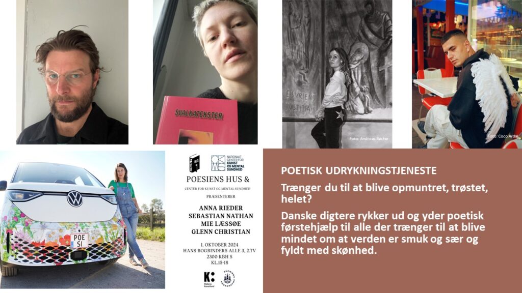 Poesiambulancen rykker ud 1. oktober til Psykiatrisk Center Amager