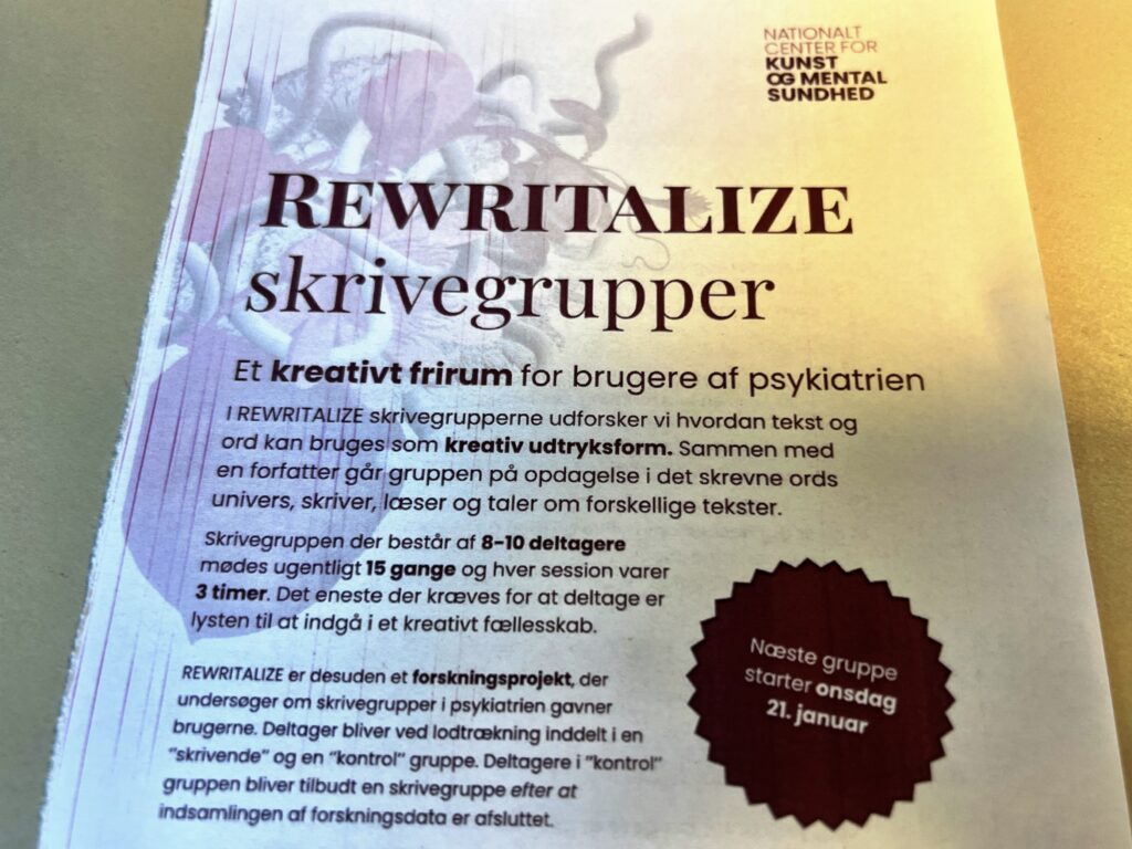 Kom og vær med: Sidste aktive gruppe i forsknings projekt til marts